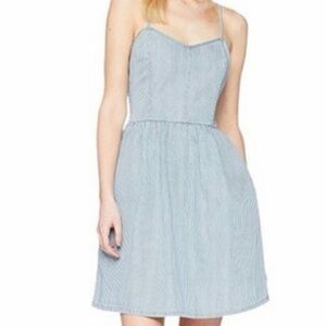 Vans blue striped sundress